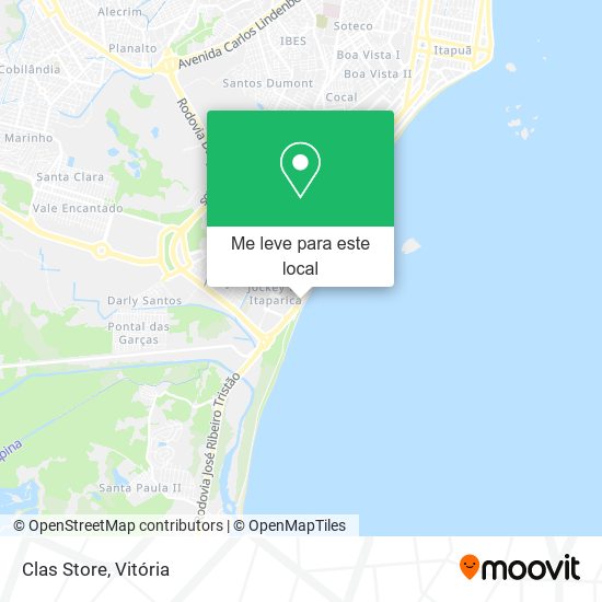 Clas Store mapa