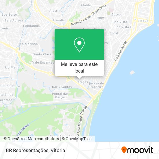 BR Representações mapa