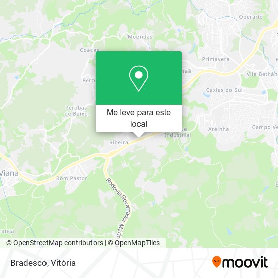 Bradesco mapa