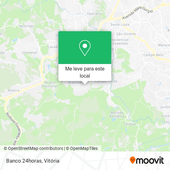 Banco 24horas mapa