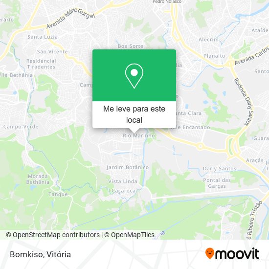 Bomkiso mapa