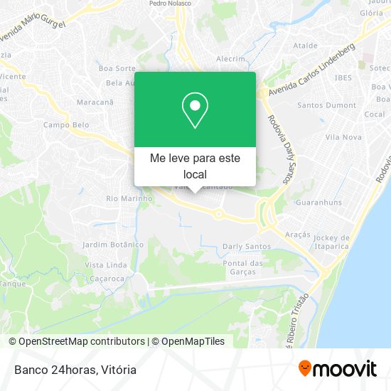 Banco 24horas mapa