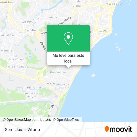 Semi Joias mapa
