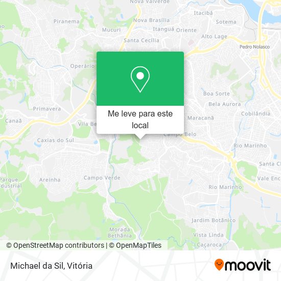 Michael da Sil mapa
