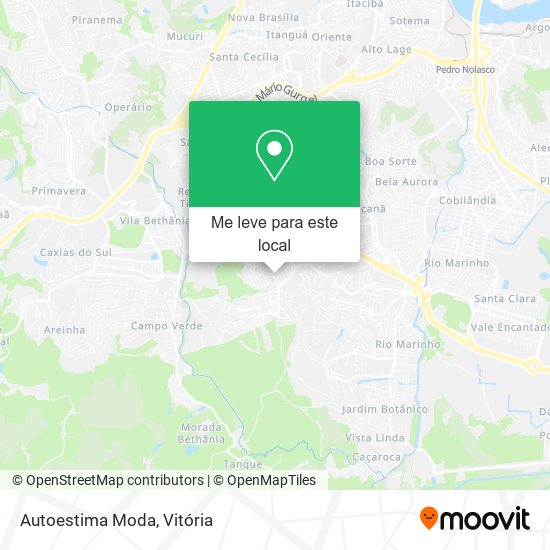 Autoestima Moda mapa