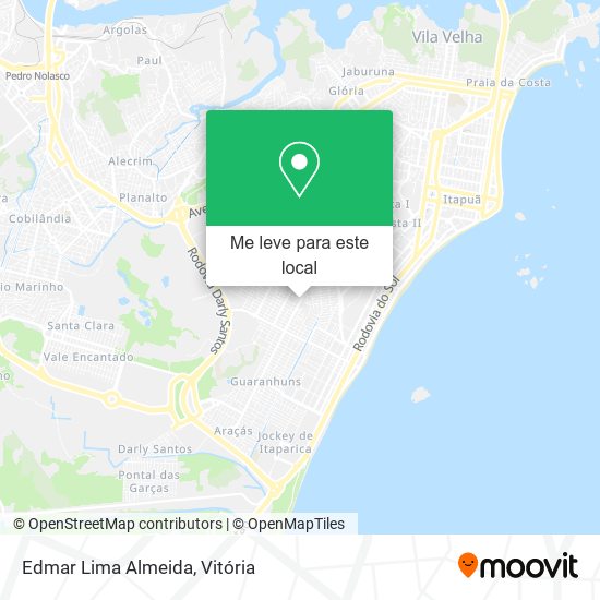 Edmar Lima Almeida mapa