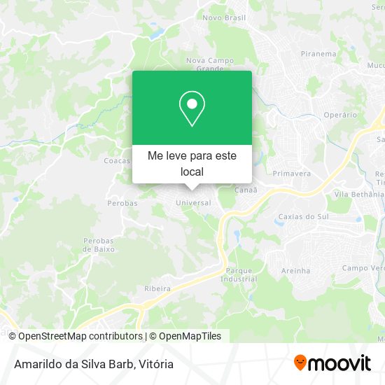 Amarildo da Silva Barb mapa