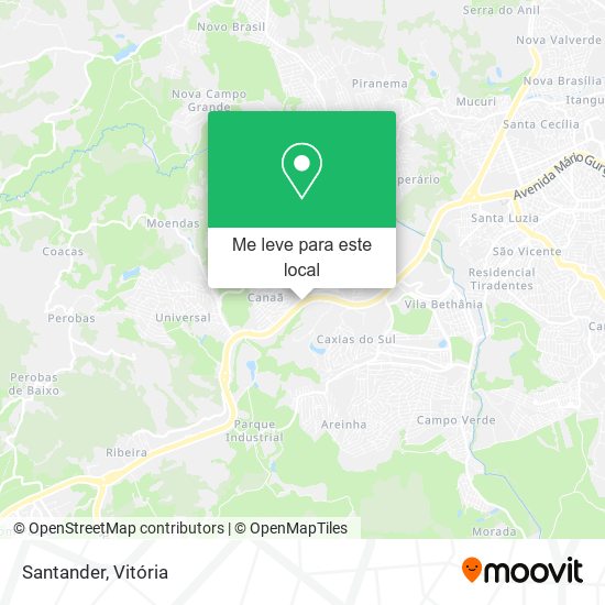 Santander mapa