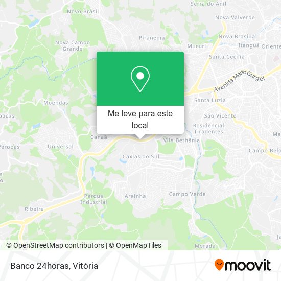 Banco 24horas mapa
