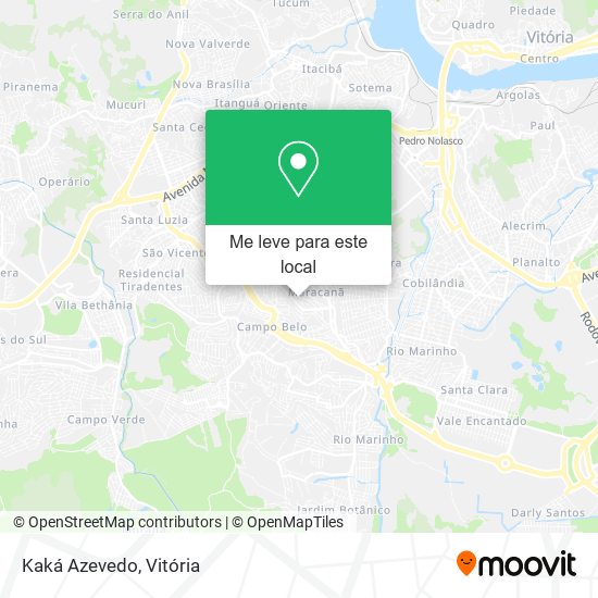 Kaká Azevedo mapa