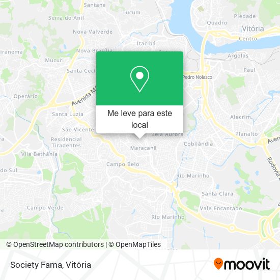 Society Fama mapa