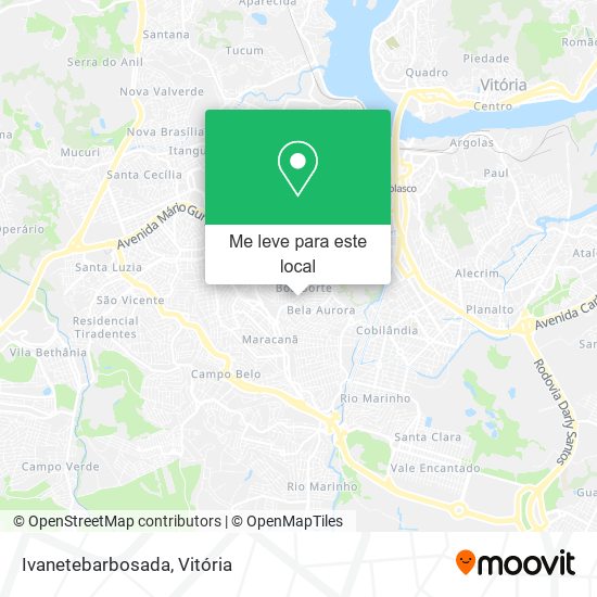Ivanetebarbosada mapa