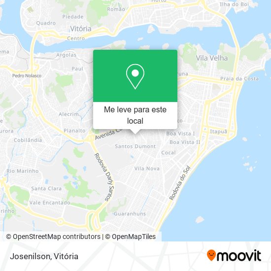 Josenilson mapa