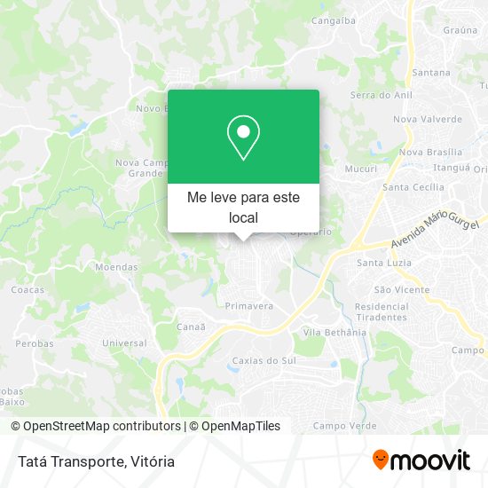 Tatá Transporte mapa