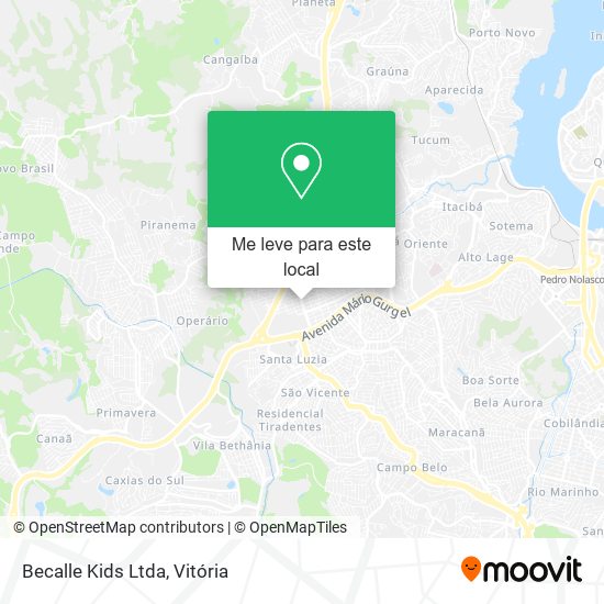 Becalle Kids Ltda mapa