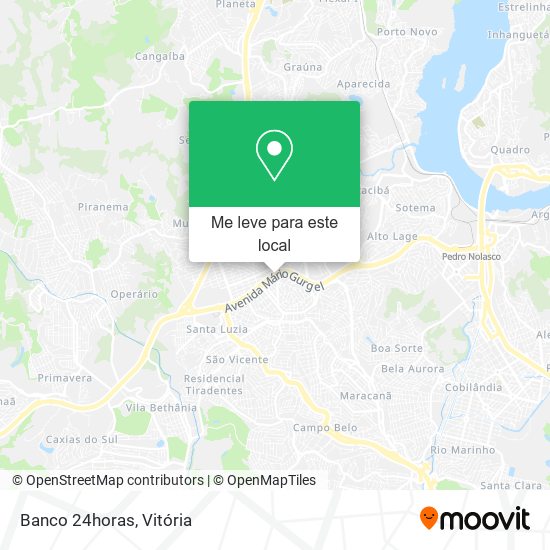 Banco 24horas mapa