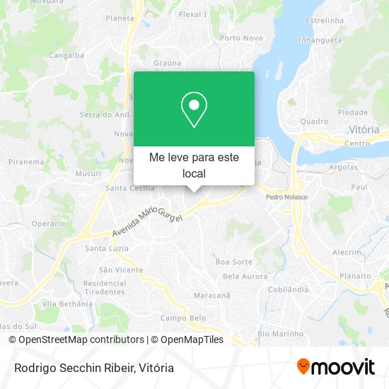 Rodrigo Secchin Ribeir mapa