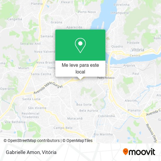 Gabrielle Amon mapa