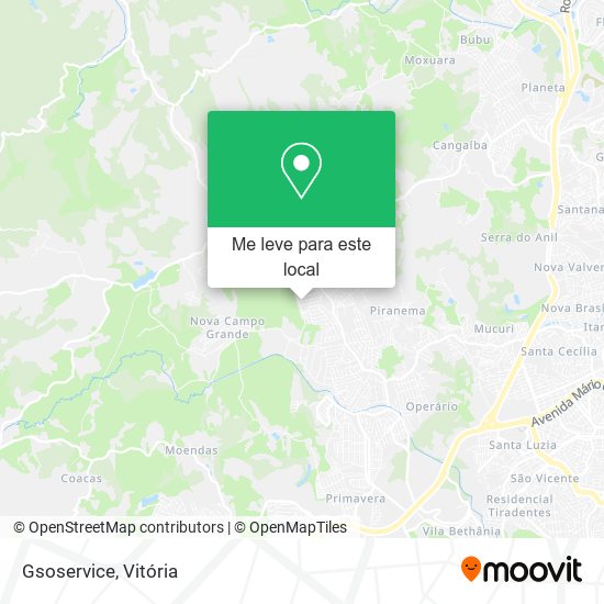 Gsoservice mapa