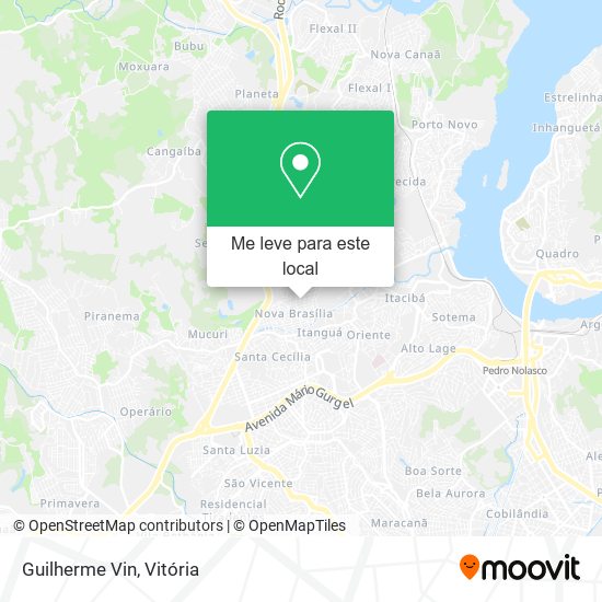 Guilherme Vin mapa
