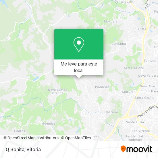 Q Bonita mapa