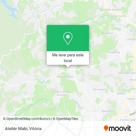 Ateliêr Mabi mapa