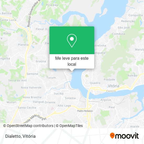 Dialetto mapa