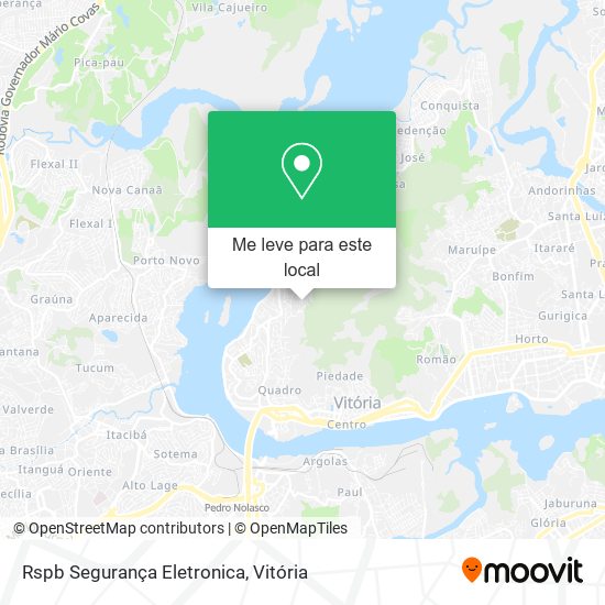 Rspb Segurança Eletronica mapa