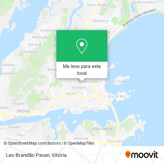 Leo Brandão Pavan mapa