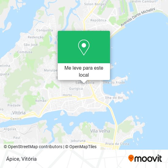Ápice mapa