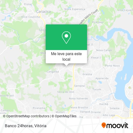 Banco 24horas mapa