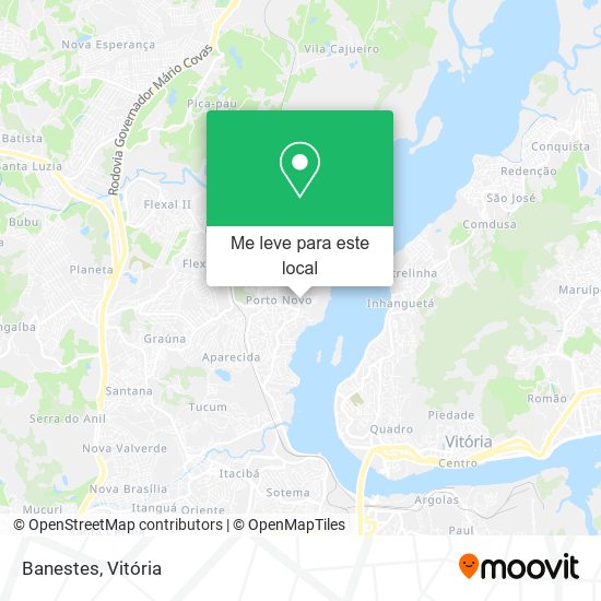 Banestes mapa