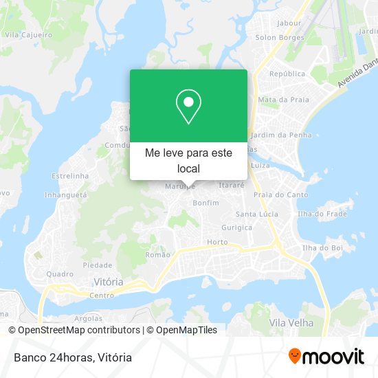 Banco 24horas mapa