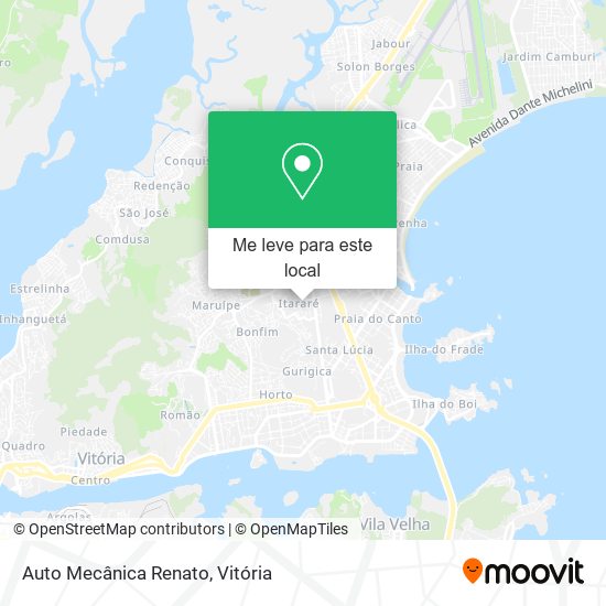 Auto Mecânica Renato mapa