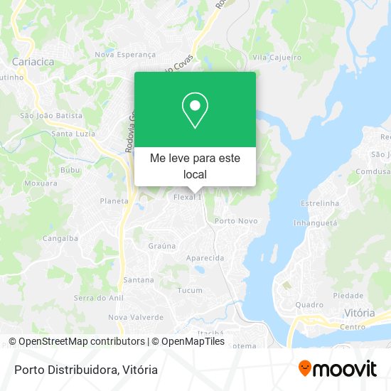 Porto Distribuidora mapa