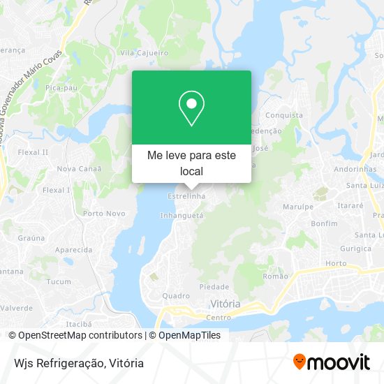 Wjs Refrigeração mapa