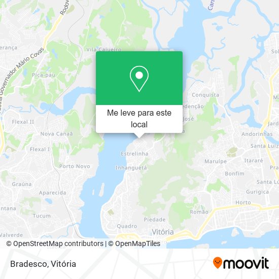 Bradesco mapa