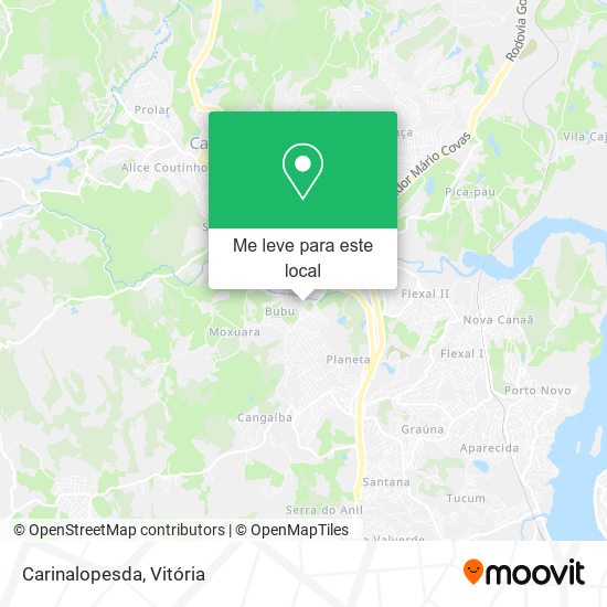 Carinalopesda mapa