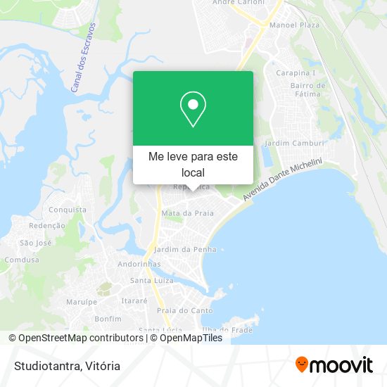 Studiotantra mapa