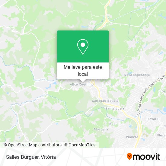 Salles Burguer mapa