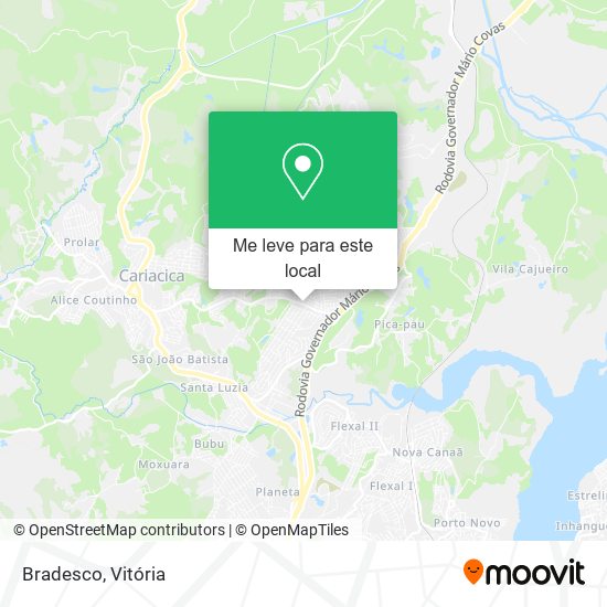 Bradesco mapa