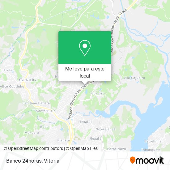 Banco 24horas mapa