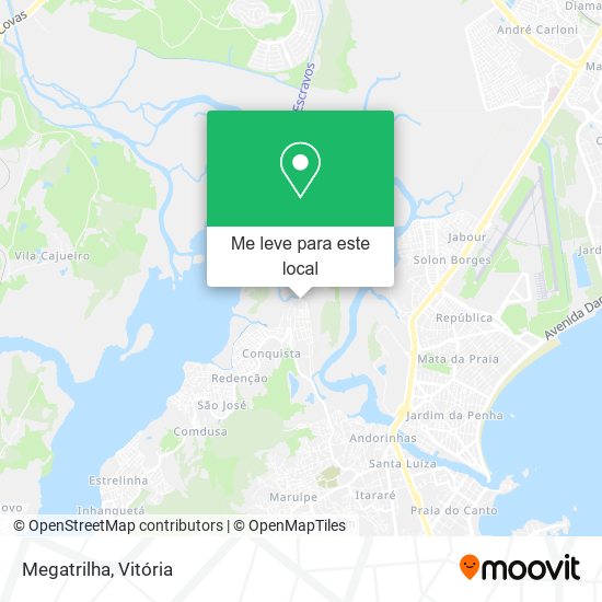 Megatrilha mapa