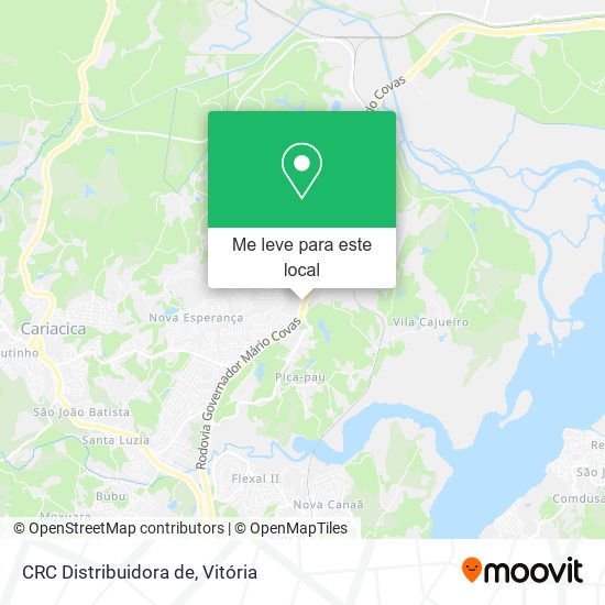 CRC Distribuidora de mapa