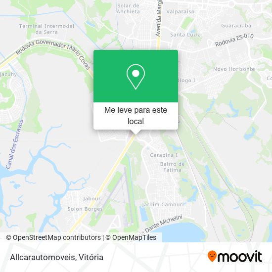 Allcarautomoveis mapa