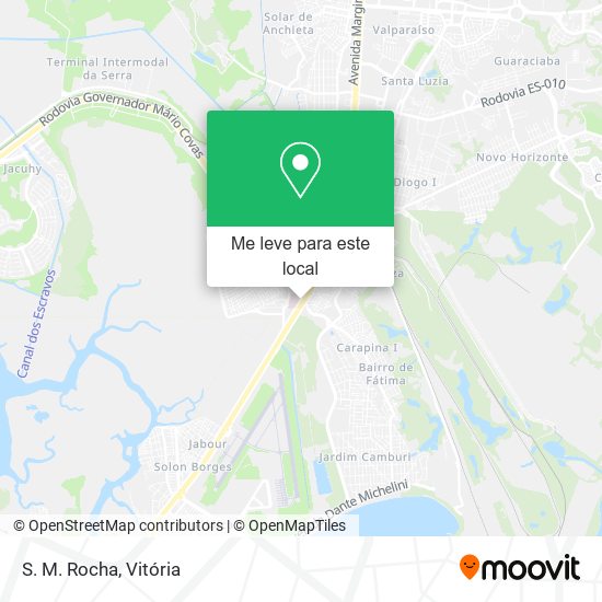 S. M. Rocha mapa