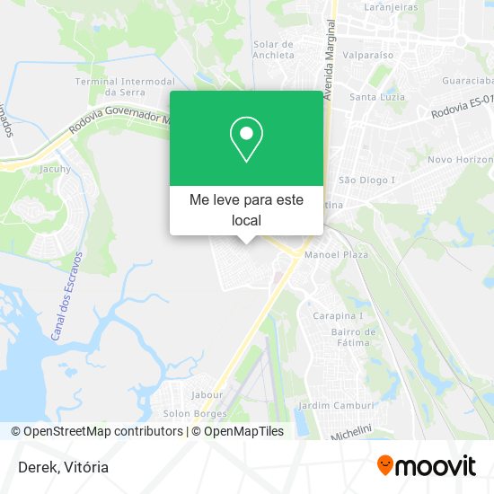 Derek mapa