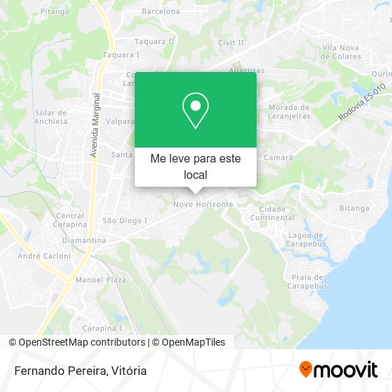 Fernando Pereira mapa