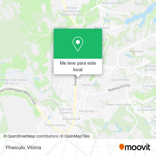 Ffveiculo mapa