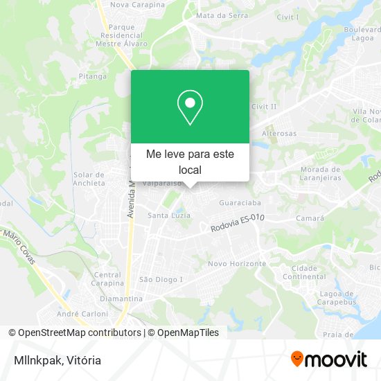 Mllnkpak mapa